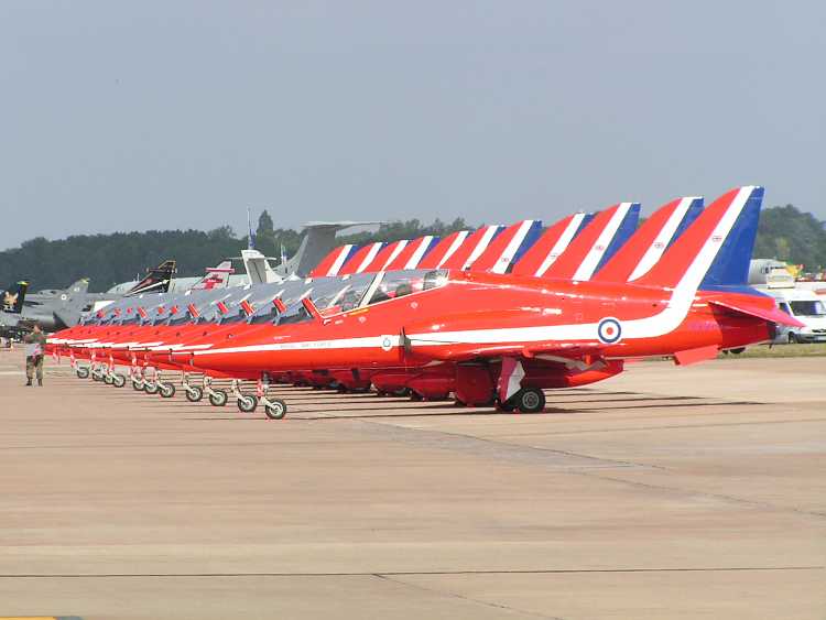 Red Arrows, RIAT 2005