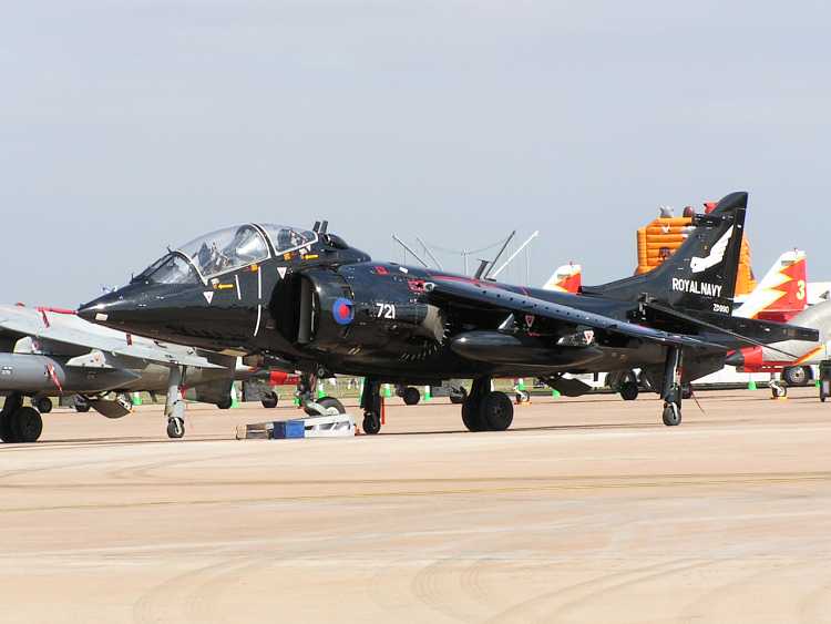 Royal Navy Harrier T8, RIAT 2005