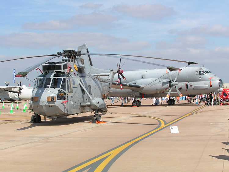 Sea King and Atlantique, RIAT 2005