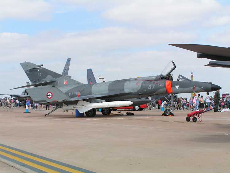 French Navy Super Etendard RIAT2005