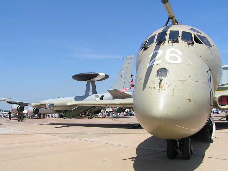 RAF Sentry and Nimrod RIAT2005