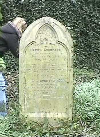 Henry Goodearl's gravestone