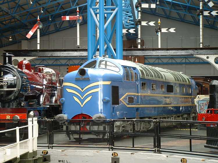 Deltic prototype. National Railway Museum, York