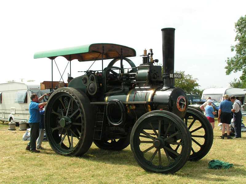 Traction Engine at Great Bucks Steam Rally  at Great Bucks Steam Rally
