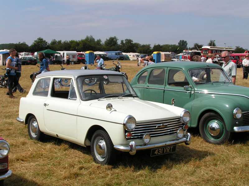 Austin A40 car at Great Bucks Steam Rally