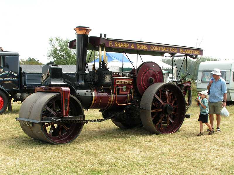 Steam Roller at Great Bucks Steam Rally