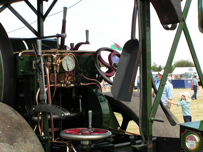 Traction Engine at Great Bucks Steam Rally 