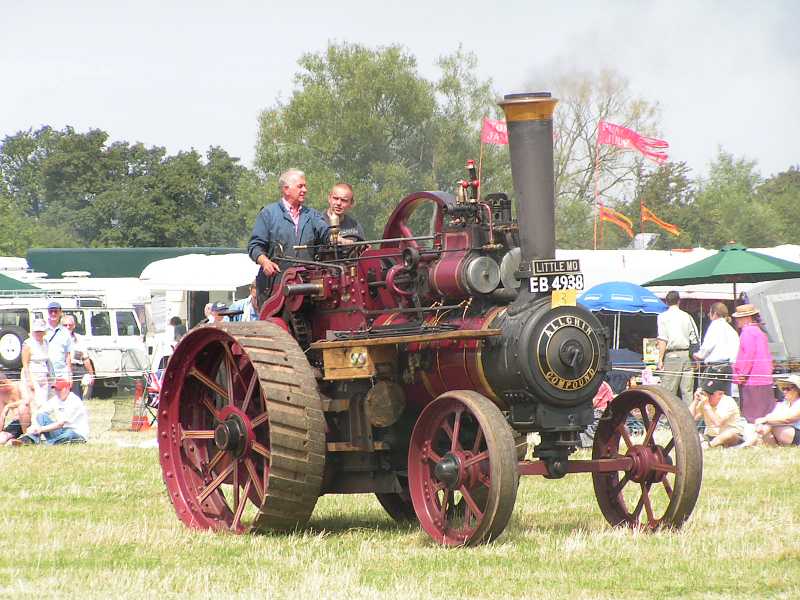 Traction Engine at Great Bucks Steam Rally 