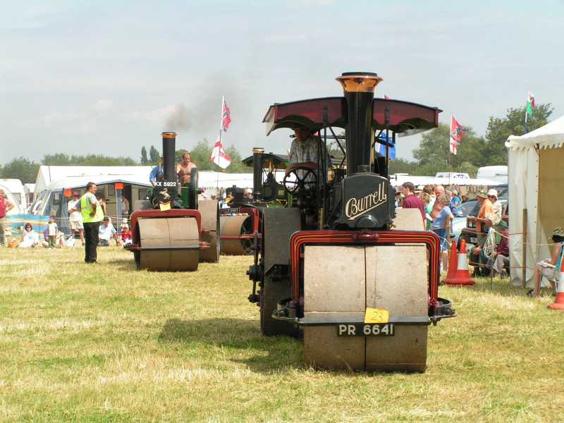 Steam Rollers at Great Bucks Steam Rally