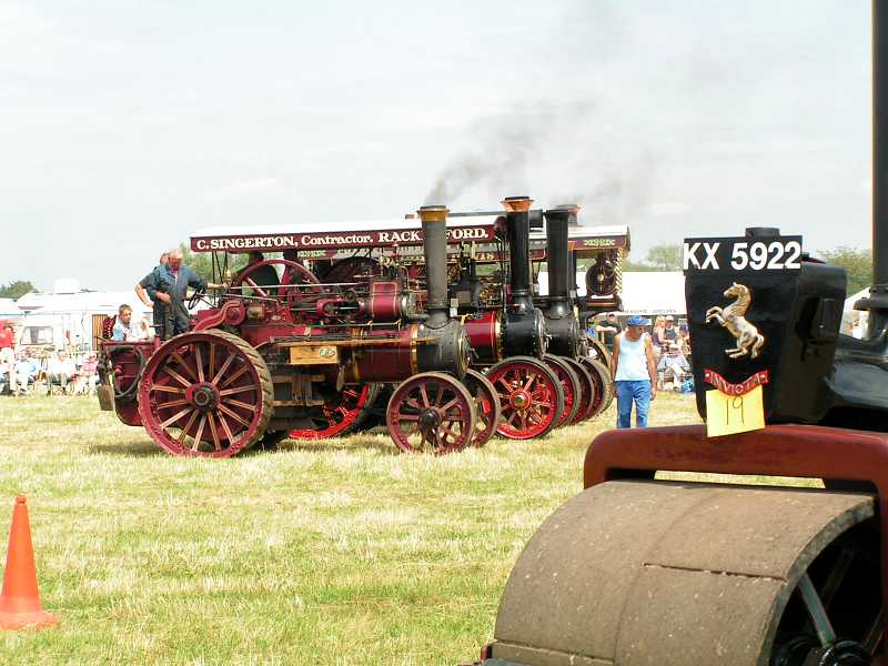 Traction Engine at Great Bucks Steam Rally s