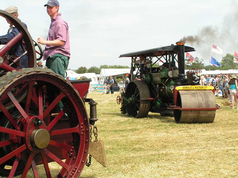 Steam Roller at Great Bucks Steam Rally