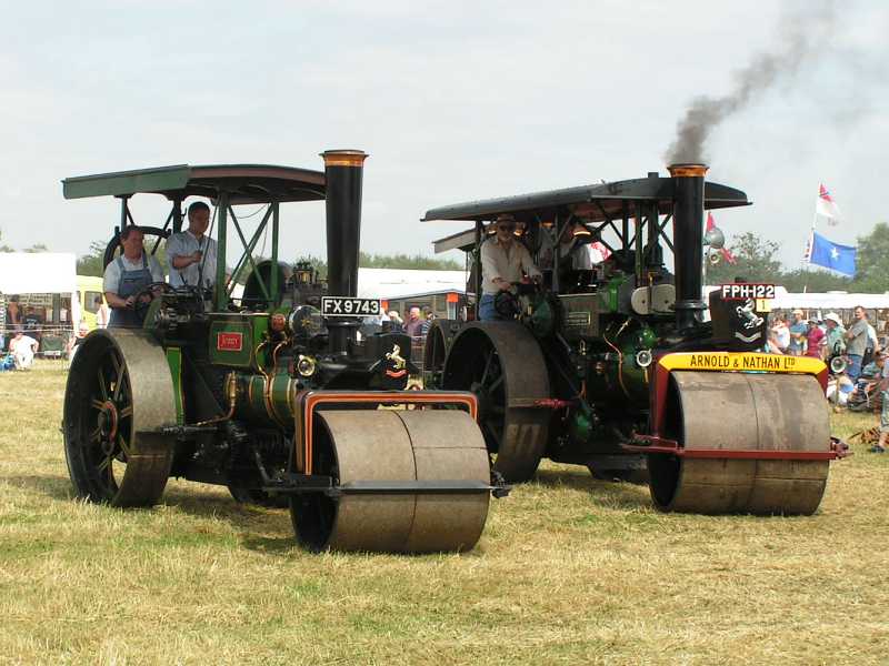 Steam Rollers at Great Bucks Steam Rally