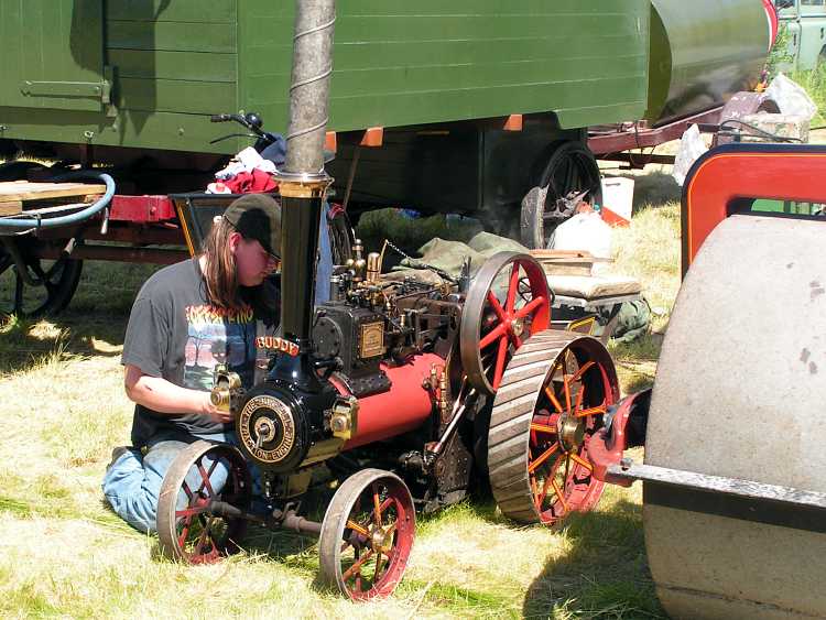 Traction Engine at Stoke Row Rally