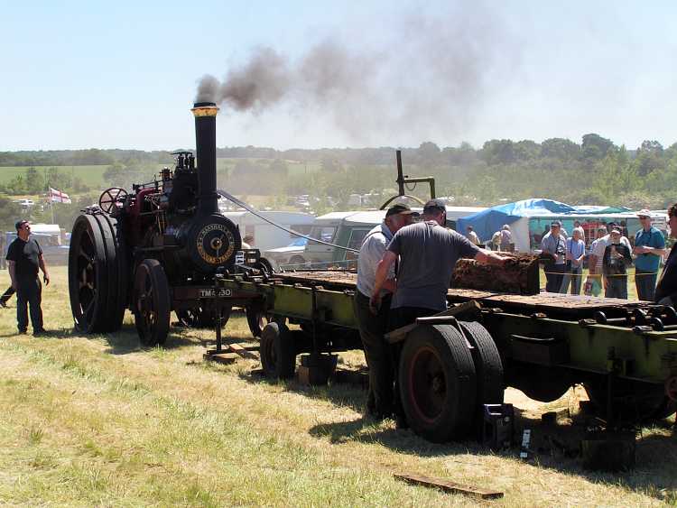 Traction Engine at Stoke Row Rally