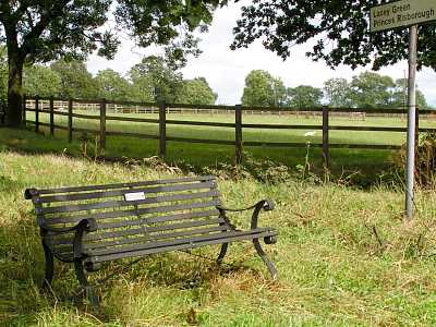 Commemorative seat made by Gommes Forge