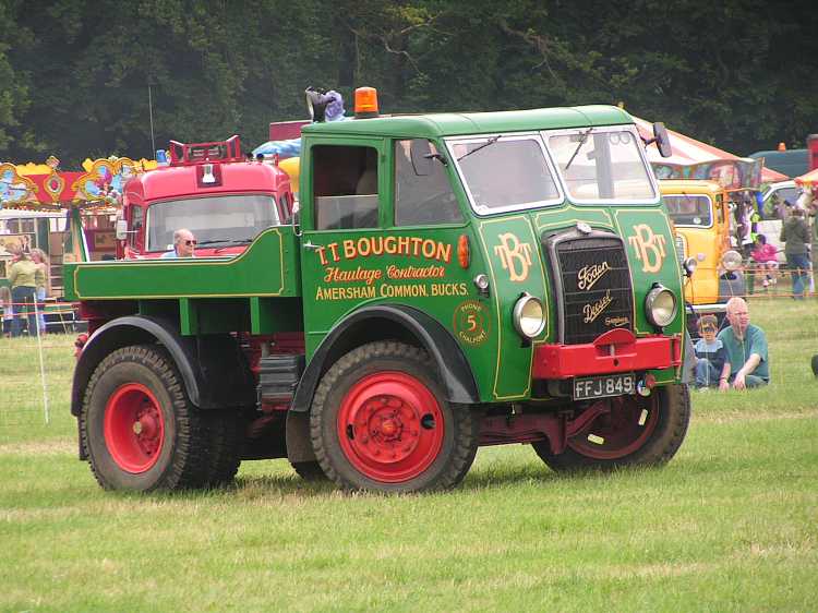 Foden timber tractor