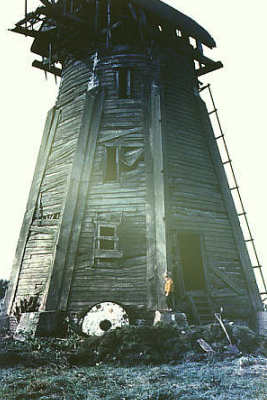 Lacey Green Windmill derelict in 1968. Photo: Martin Clark